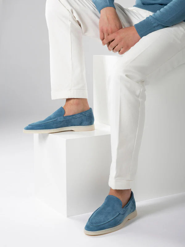 mocassin bleu saphir yacht
